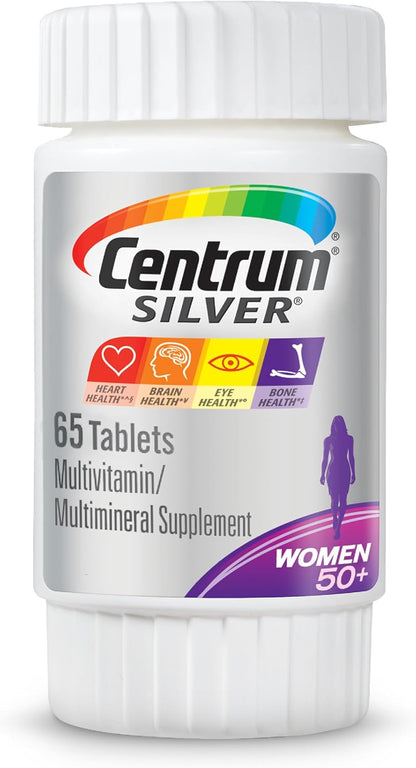Centrum Silver Mujeres Multivitamínico para – Salud del corazón: las vitaminas B6, B12 y ácido fólico contribuyen – Image 1