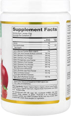 California Gold Nutrition Superfoods, Mezcla Orgánica de Superalimentos Rojos con Acai, Arándano, Cranberry y Granada - 300 g