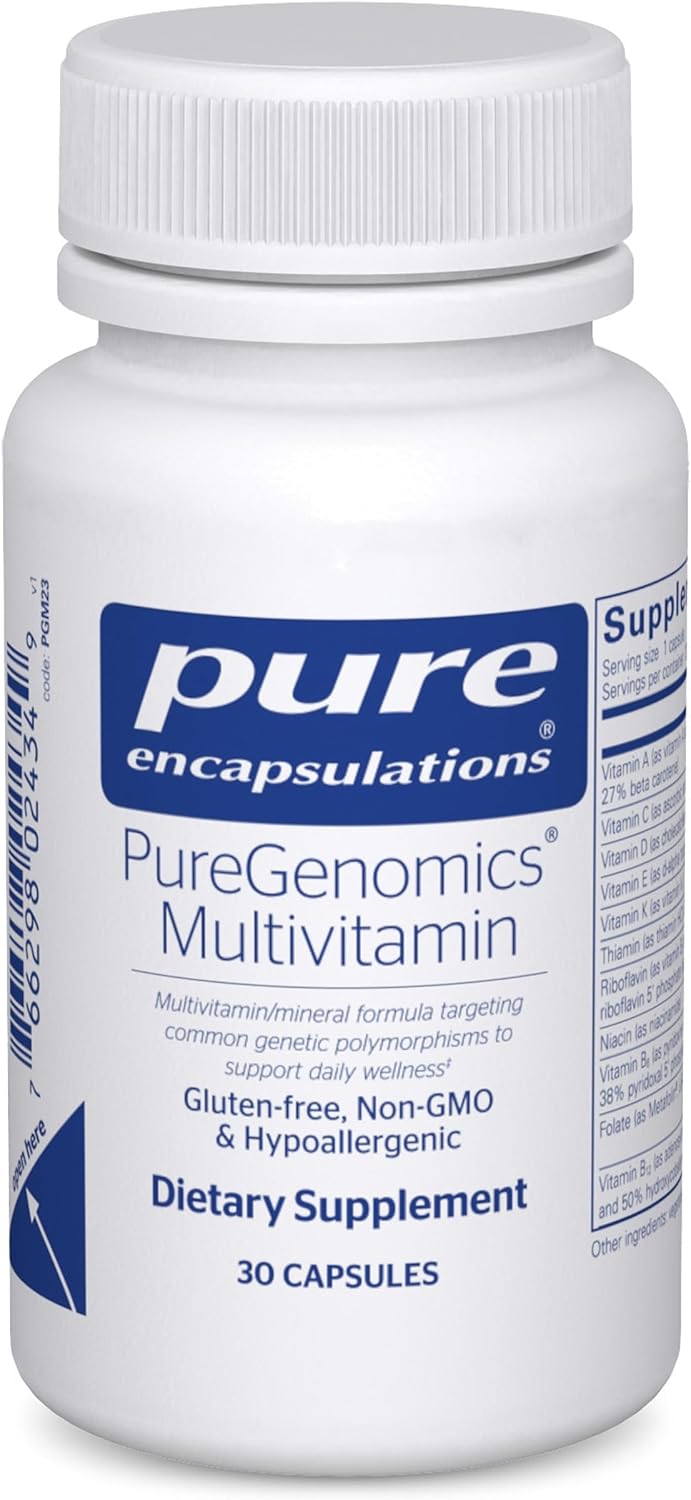 Pure Encapsulations PureGenomics Multivitamínico - 60 cápsulas