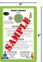 Cartas de Sanación de Chakras para Reiki - 5 Juegos, 40 Cartas | Afirmaciones y Meditaciones