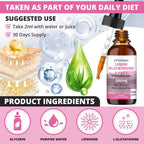 Glutatión Liposomal 2000 mg con Vitamina C - Suplemento Líquido Antioxidante