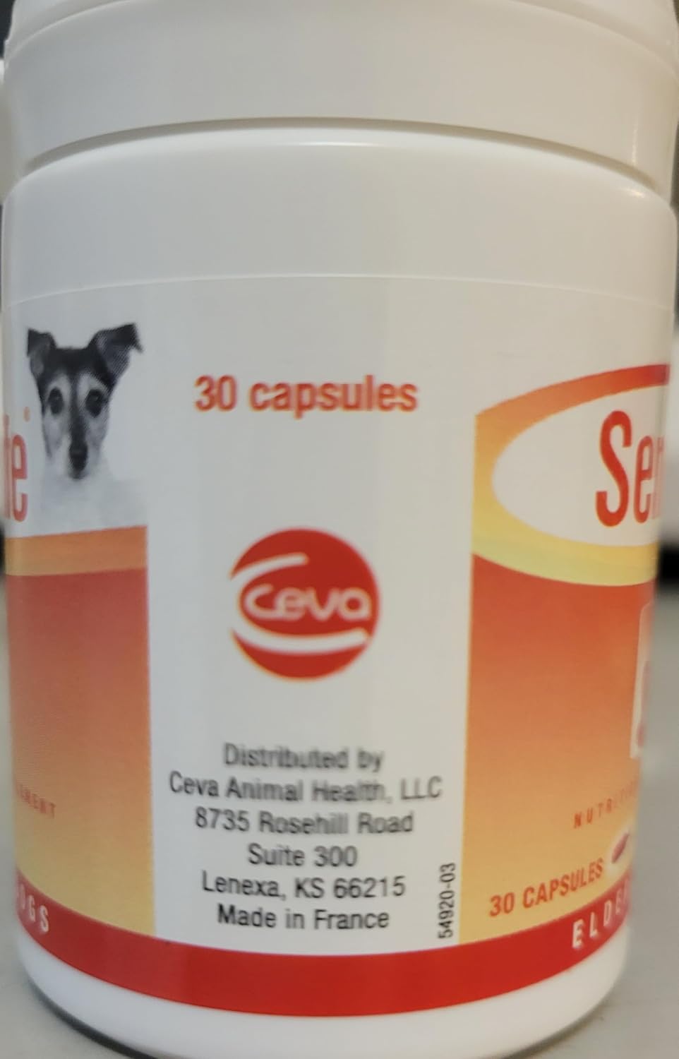 Senilife Cognitive Support Capsules for Senior Dogs, 30 capsules