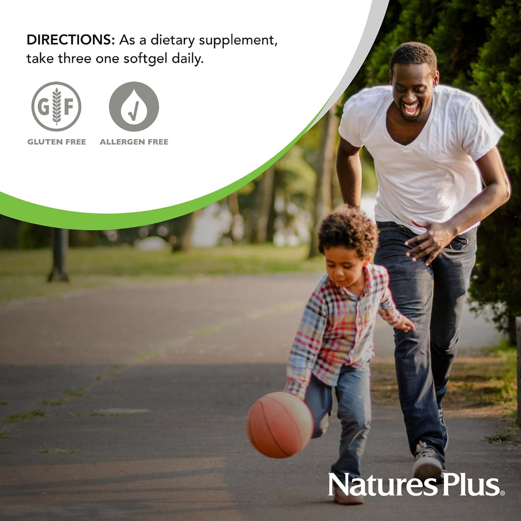 NaturesPlus Betacaroteno Natural – 25.000 UI Vitamina A + Vitamina E – 90 Cápsulas Blandas