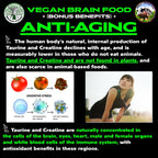 Vegan's Best Friend - Multivitamínico Vegano para Hombres y Mujeres - Con Creatina, B12, D3, Colina, Zinc, Taurina - 60 Dosis