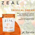 Zurvita - Zeal for Life 30-Day Wellness Bag - Sabor Tropic Dream, 420 g