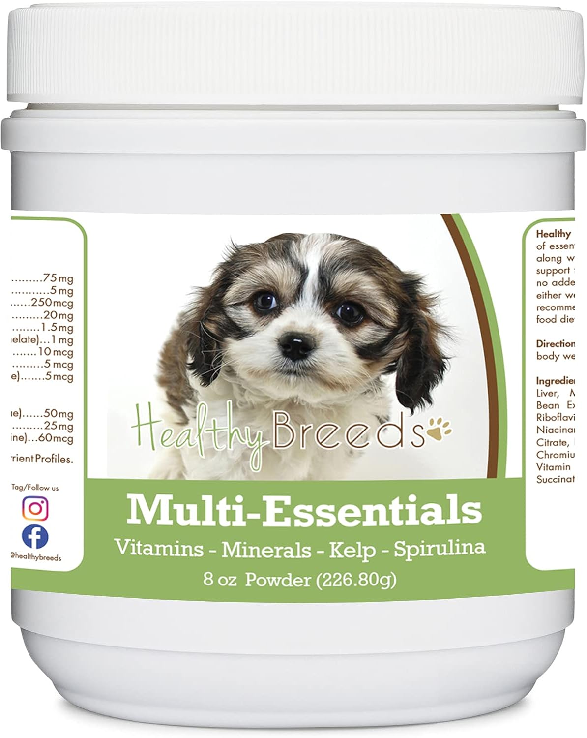 Healthy Breeds Cavachon Multi-Essentials Polvo para Perros - 226 g