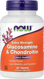 Extra Strength Glucosamine and Chondroitin, 60 Tablets