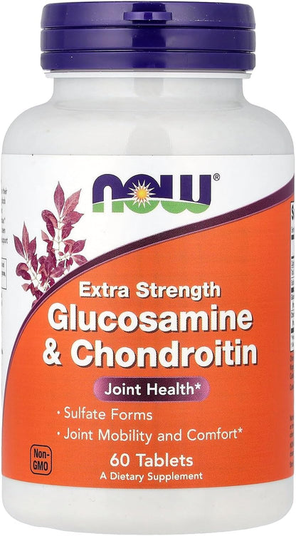 Glucosamina y Condroitina Extra Strength, 60 Comprimidos – Image 1