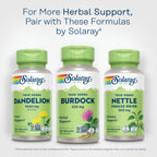 SOLARAY Burdock Root 425 mg - 100 Vegetable Capsules