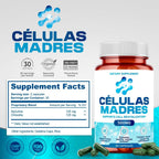Aura Vitamins Stem Cell 500mg - 180 Cápsulas de Espirulina y Chlorella