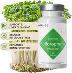 BrocElite Mara Labs Plus - Suplemento de Sulforafano de Brócoli Estabilizado - 60 Cápsulas Veganas