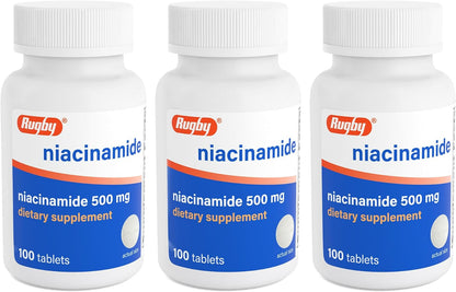 Rugby Niacinamida 500 mg, 100 Comprimidos – – Soja – Image 9