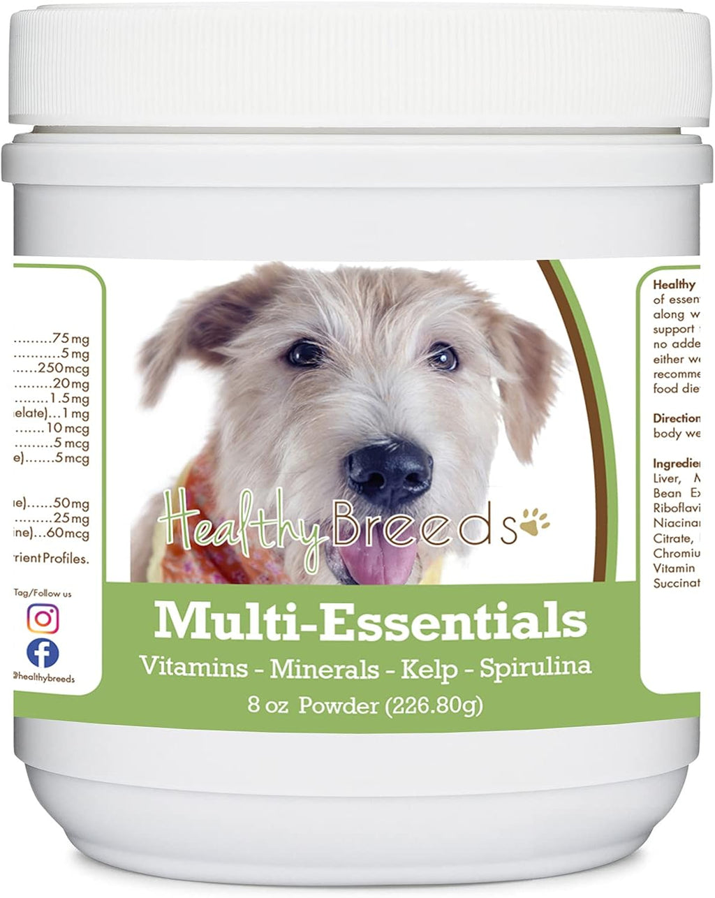 Healthy Breeds Glen of Imaal Terrier Multi-Essentials Powder for Dogs - an Ideal Supplement of Vitamins, Minerals & Antioxidants for Your Dog - 227 g