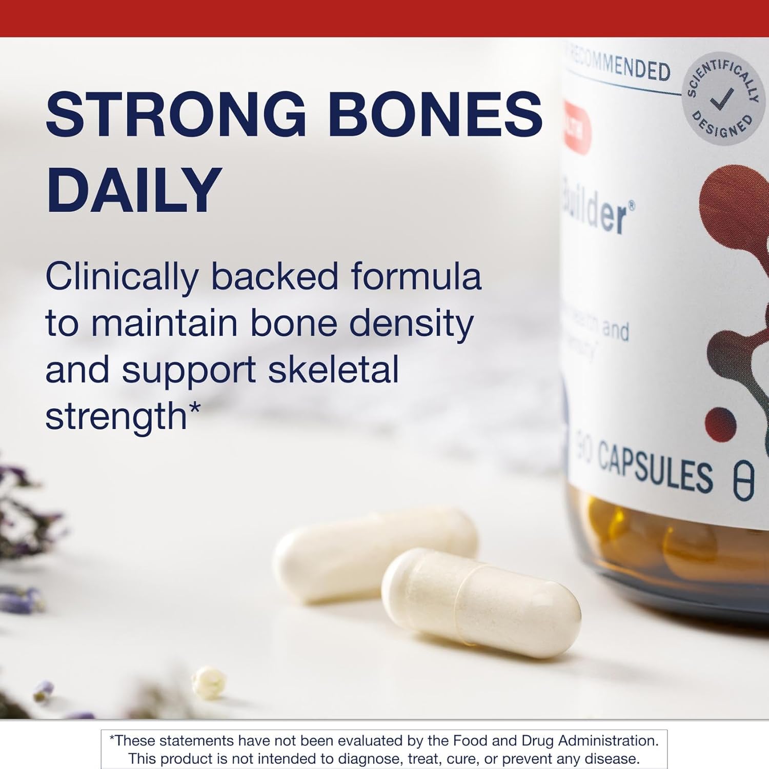 Metagenics Bone Builder Plus - MCHC con Calcio, Fósforo y Vitamina D3 - 90 Cápsulas