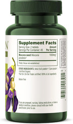 Banyan Botanicals Mucuna Pruriens Orgánica – 90 Comprimidos