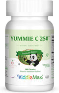 Maxi Health Vitamina C Masticable con Zinc - 180 Comprimidos Sabor Cereza - Kosher