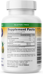 Symbiotics Naturade Calostro Masticable – Apoyo Inmunitario y Digestivo con Lactoferrina, Sin Gluten, Bajo en Azúcar (120 Comprimidos, Sabor Piña)