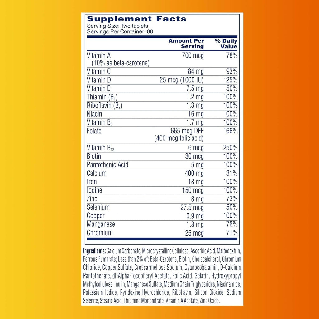One-A-Day Multivitamínico Completo para Mujeres Petites, 160 comprimidos