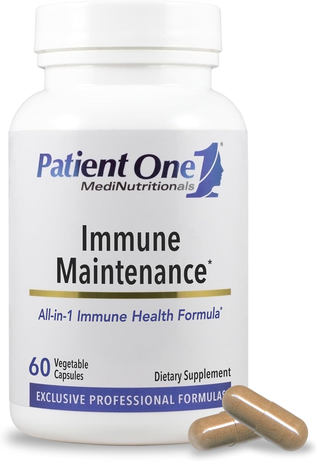 Patient One Immune Maintenance – 60 Cápsulas – Apoyo Inmunológico