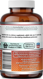 Amazing Nutrition Ácido Fólico 5000 mcg – 240 Tabletas