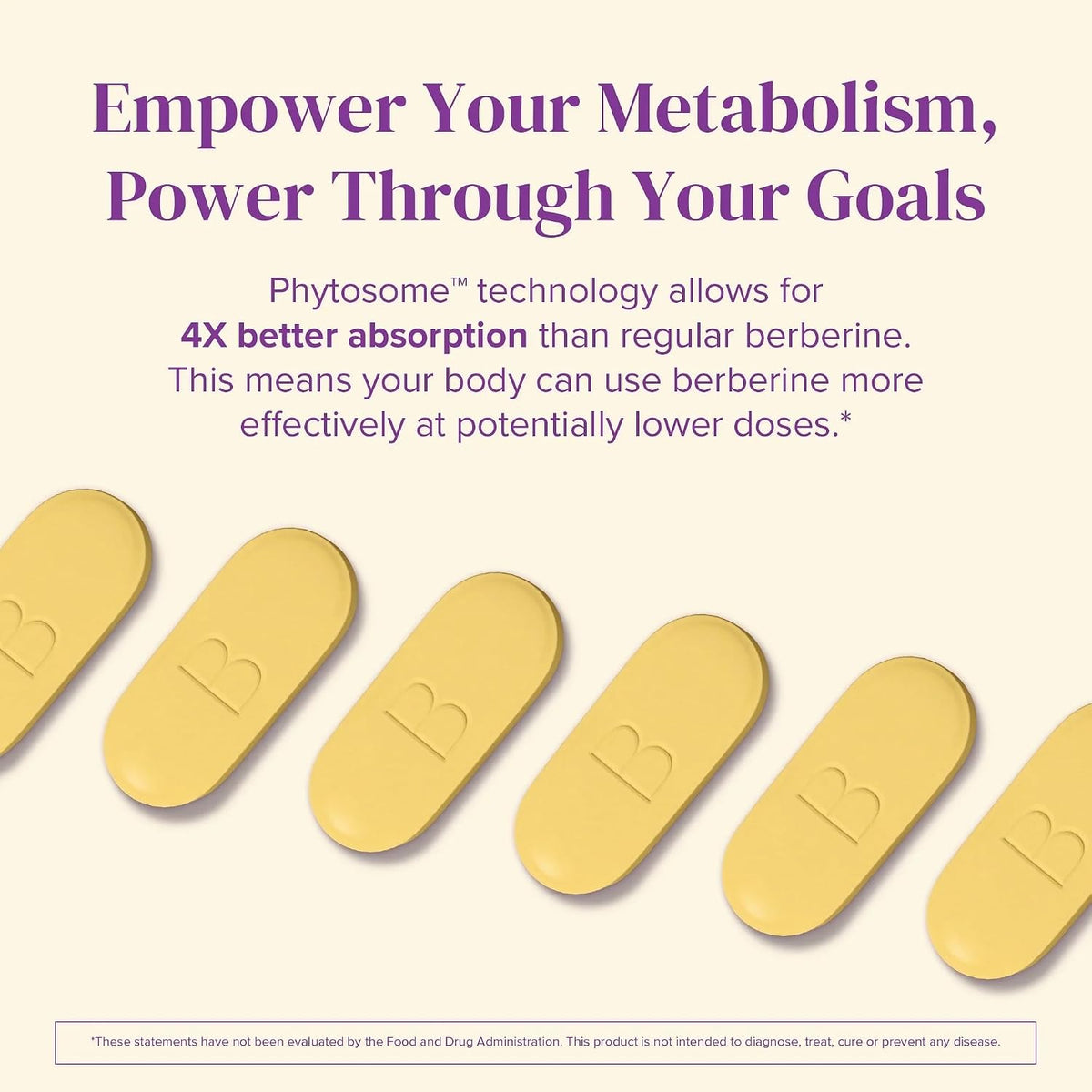 BariMelts Berberine Phytosome 550mg – 60 Caplets Recubiertos – Image 5