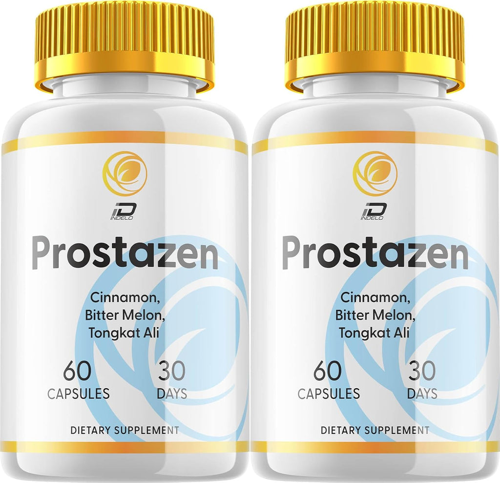 Prostazen Suplemento para Hombres, 120 Cápsulas (2 Envases)