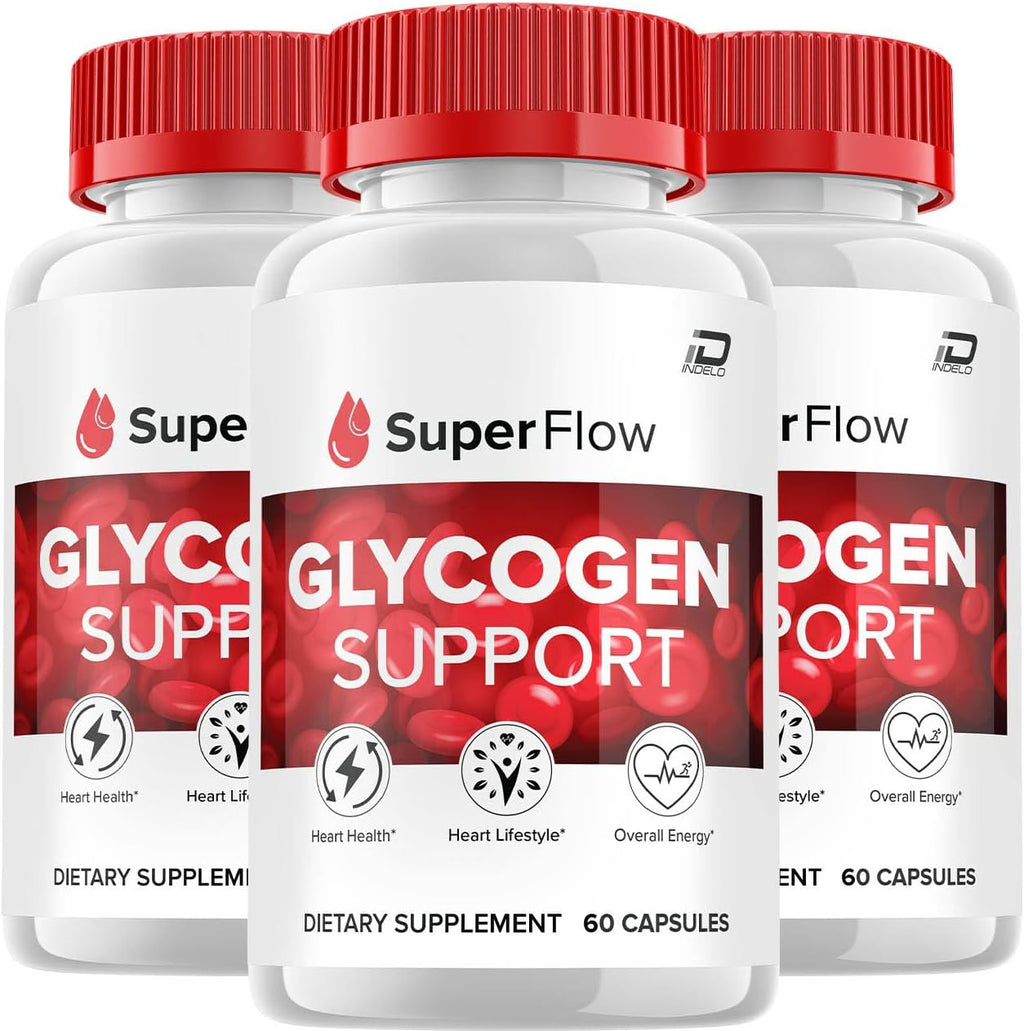 Super Flow Capsules - Suplemento Avanzado, Fórmula Natural para Mantener Niveles Saludables, Máxima Potencia (3 Paquetes - 180 Cápsulas)