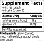 Designs for Health Sensitol - Inositol + ALA (120 Cápsulas Veganas)
