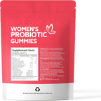 VivoNu Probióticos Femeninos en Gominolas - Equilibrio Vaginal y Digestivo - 60 Gominolas de Arándano Rojo