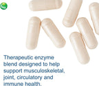 Nutra BioGenesis InfamaZyme - Enzimas Digestivas con Pancreatina y Bromelina (90 Cápsulas)