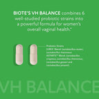 Biote Nutraceuticals - vH Balance - Vaginal Health + Microbiome Support