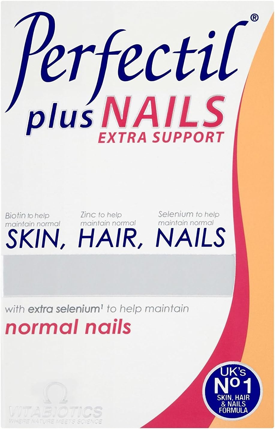 Perfectil Vitabiotics Plus Nails Extra Support 60 Comprimidos