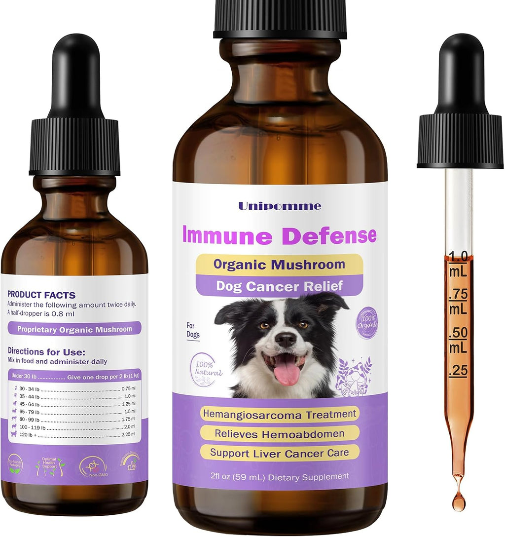 Pet Critical Guard - Suplemento Herbal para Perros contra el Cáncer, 59 ml