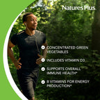NaturesPlus Source of Life Power Teen - Teen Multivitamin with Minerals and Whole Foods - 180 Vegetarian Tablets