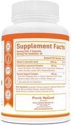 Purely Optimal Liposomal Vitamina C 1000 mg - 90 Cápsulas
