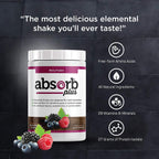Absorb Plus Isolate Protein - Suplemento Dietético para Salud Digestiva (100 g, Berry Fusion)