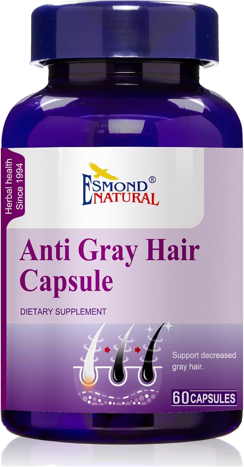 Anti Gray Hair Capsule – Complemento Alimenticio para el Cabello