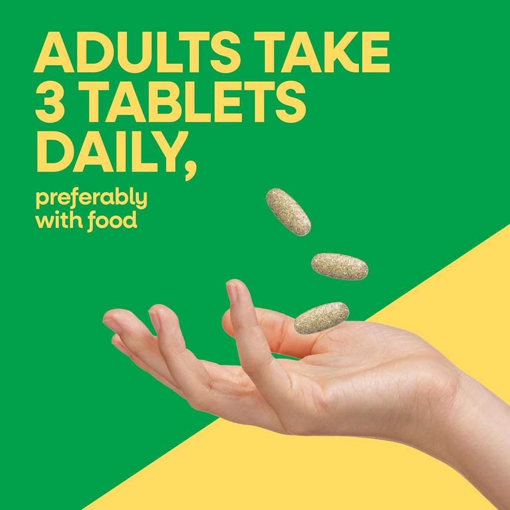 Nature's Way Alive! High Potency Daily Multivitamin with Iron, 90 Tablets