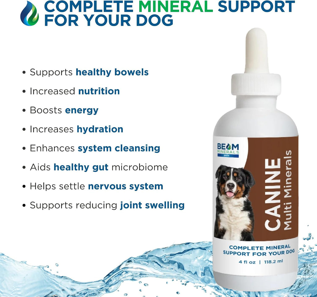 Complete Canine Multi-Minerals | Minerales completos para perros | Contiene ácido húmico y fúlvico | 118 ml