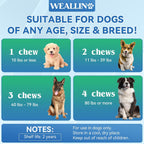 Multivitamínico para Perros 25 en 1 con Glucosamina, Probióticos y Omega-3 – 200 Comprimidos Masticables