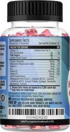 Jadee Gominolas de Crecimiento para Adolescentes y Niños - Calcio 325mg, Vitaminas D3, K2, C, Magnesio, Ashwagandha, Zinc, L-Arginina