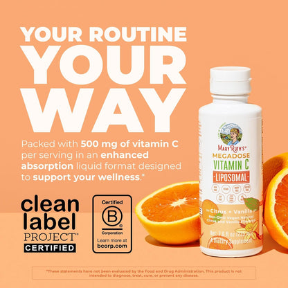 MaryRuth's Vitamina C Liposomal Líquida - – Contribuye a la protección de las células frente al daño oxidativo. – Image 2