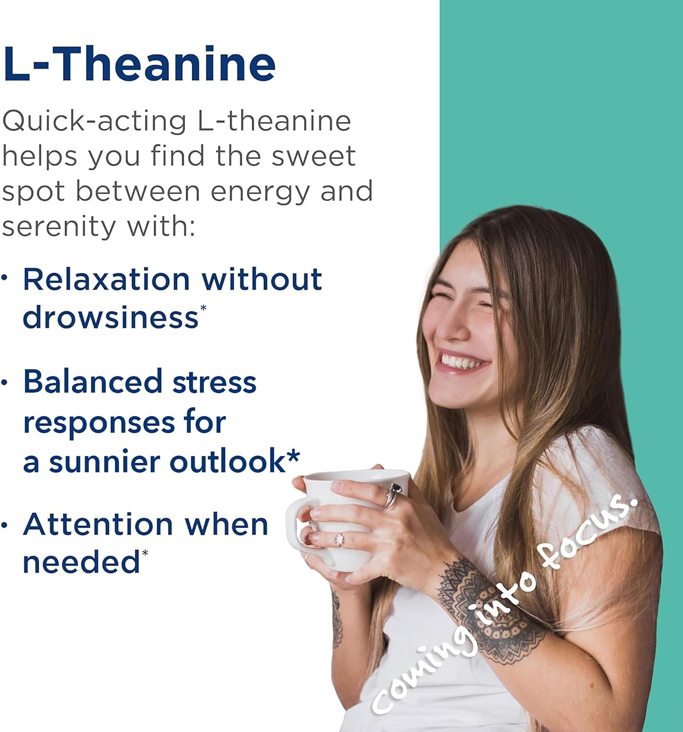 MethylPro L-Theanine 200 mg – 90 Cápsulas