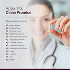 Anew Vita Policosanol 40 mg - 120 Cápsulas Vegetales - Complemento Alimenticio de Policosanol de Caña de Azúcar Cubana - No GMO, Sin Gluten