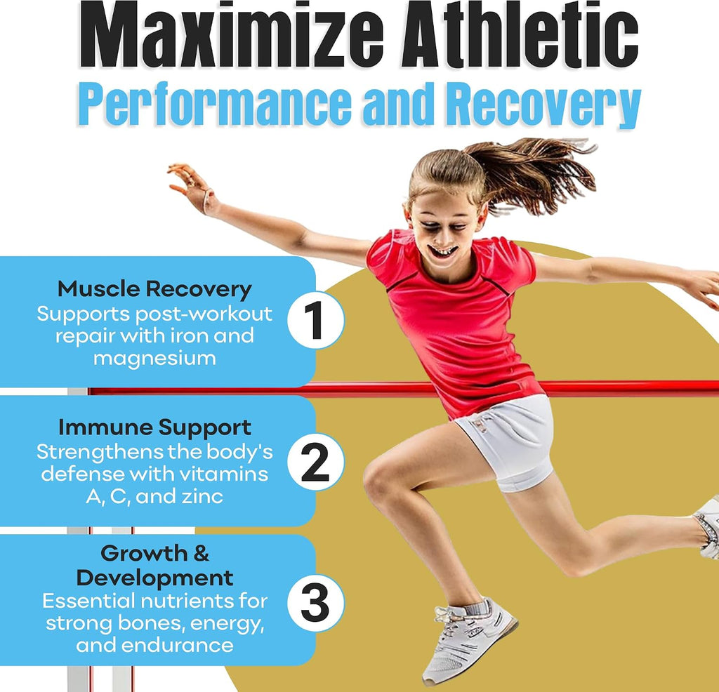 IMPACT Youth Athletic Gummies – Multivitamínico infantil en gominolas veganas