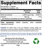 Best Naturals Biotina 5 mg