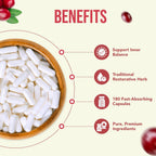 High Strength Berberina 500mg con Quercetina - Complemento Vegano (180 Cápsulas)