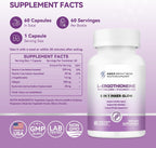 Inner Brightness L-Ergothioneine con Ácido Hialurónico y Colágeno, 60 Cápsulas