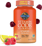 Garden of Life Vitamin Code D3 & K2 Gominolas, 45 gominolas