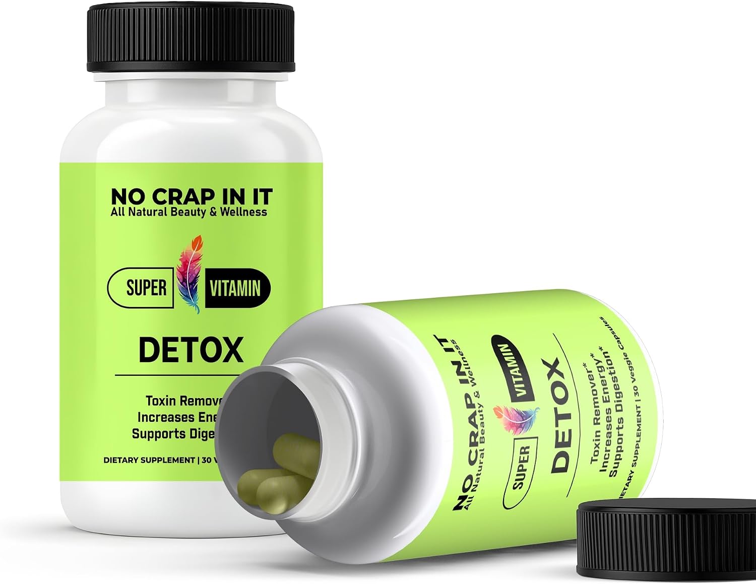 No Crap In It Detox Vitaminas (30 Cápsulas)